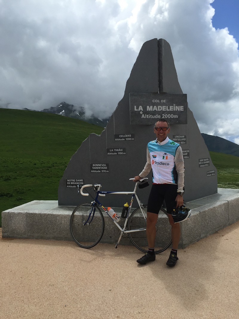 Top of Col de la Madeleine